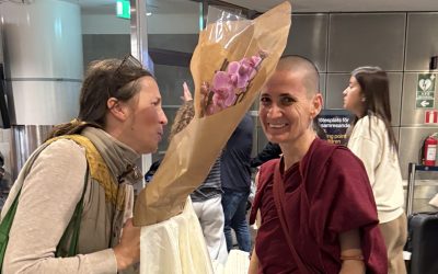 Welcome back Venerable Khadro